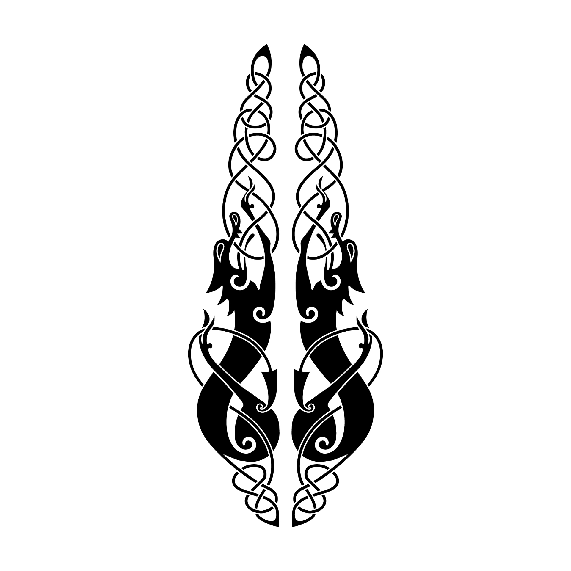 Norse Dragon Pair