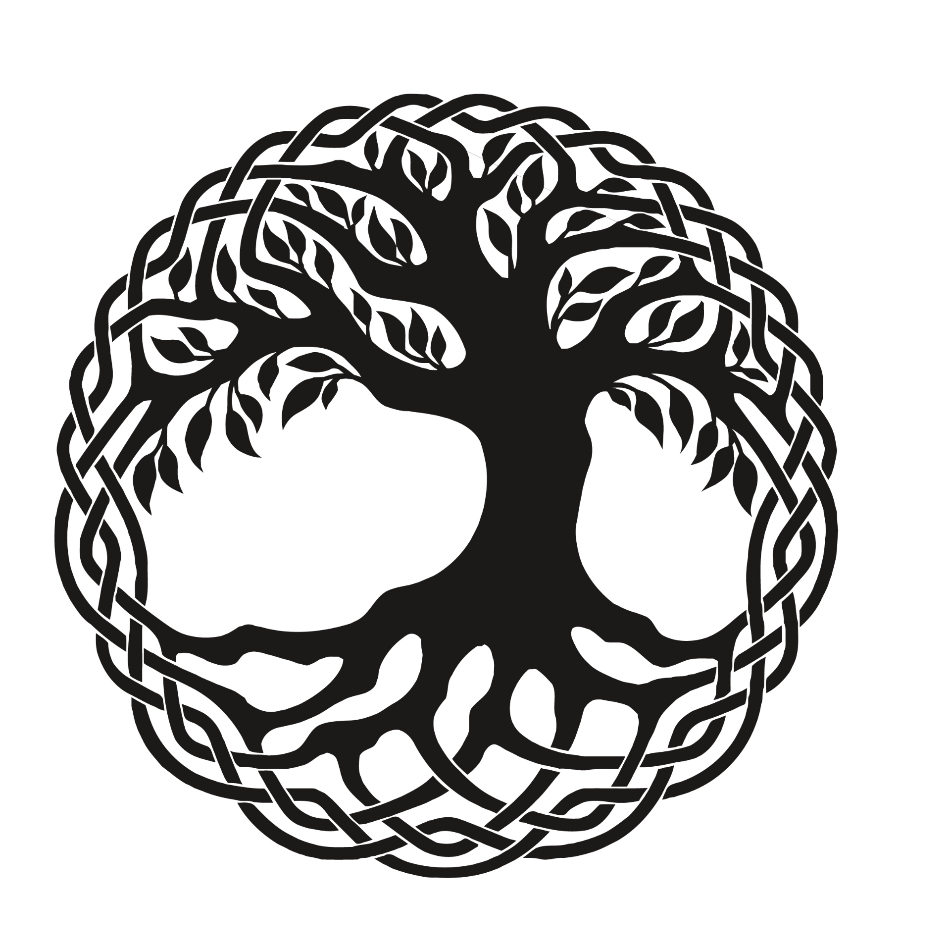 Tree of Life — Knotwork Border