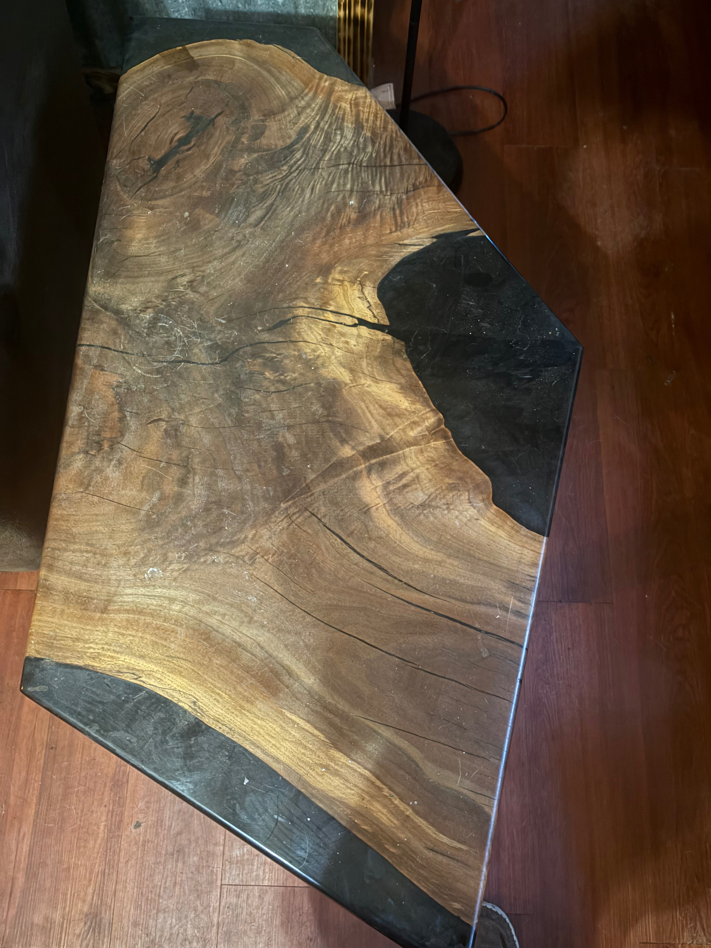 Black Walnut Epoxy Coffee Table