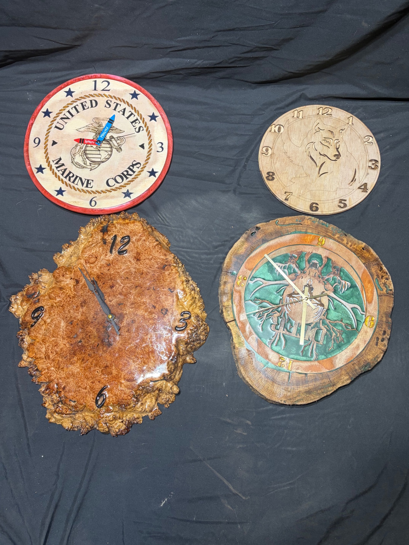 Custom One-of-a-Kind Clocks