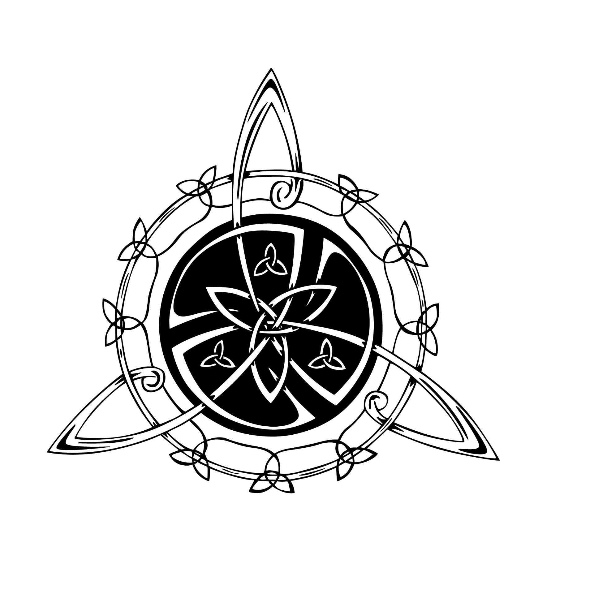 Triquetra Mandala