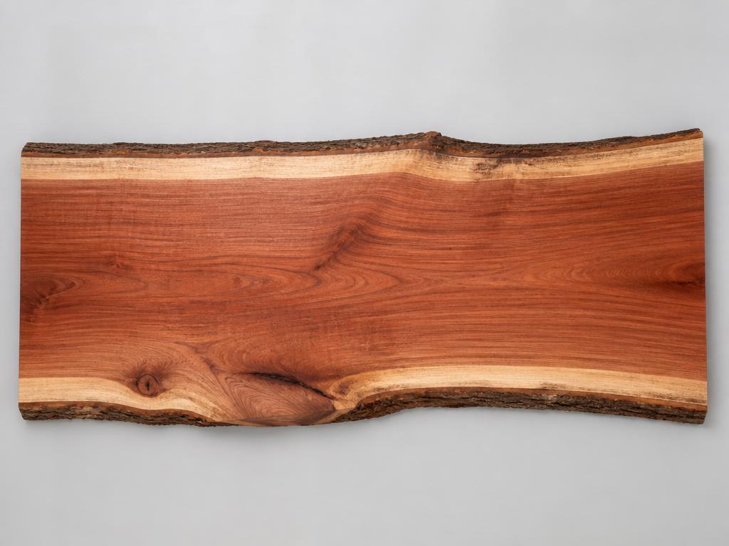 Live edge Western Red Cedar slab — representative example