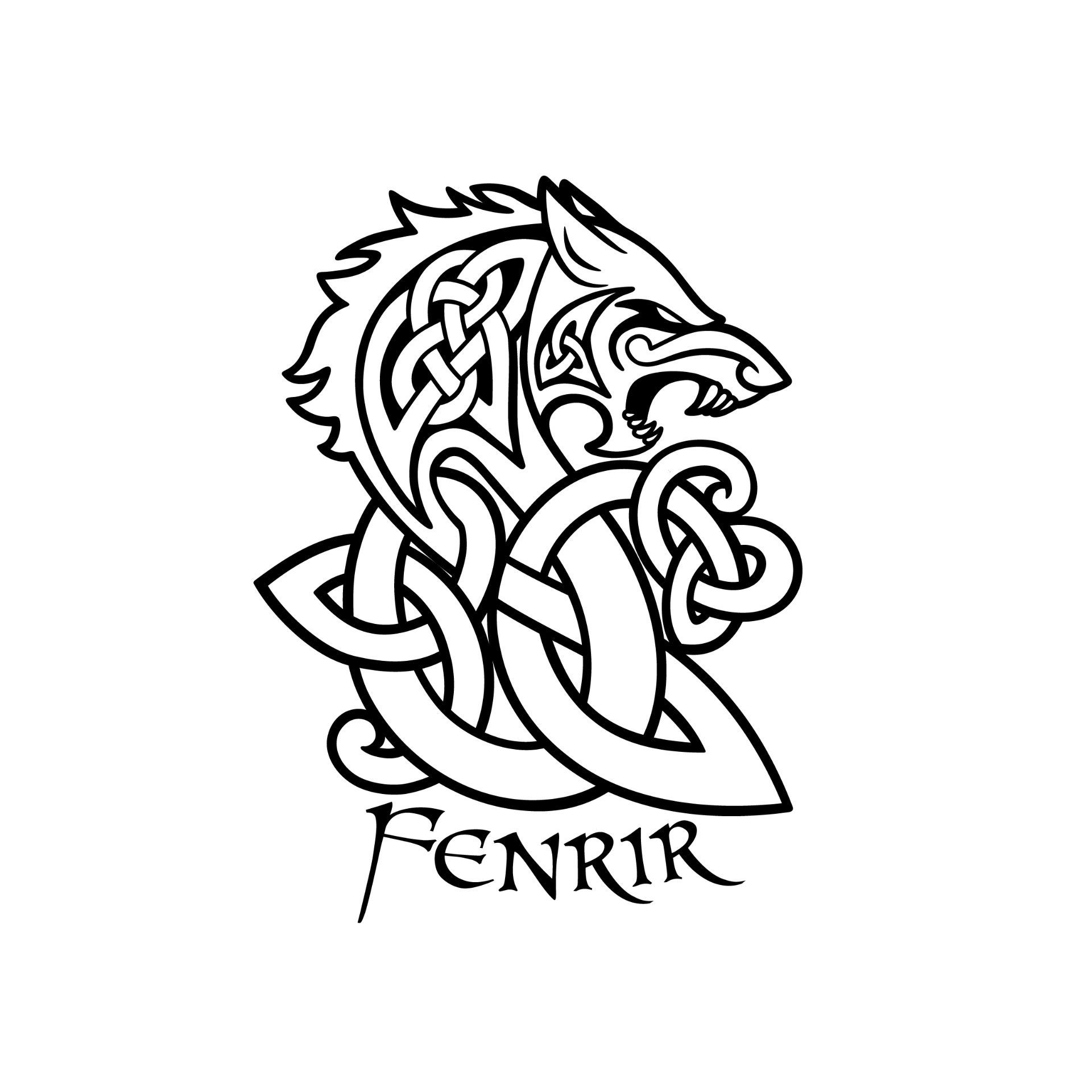 Fenrir — Celtic Wolf