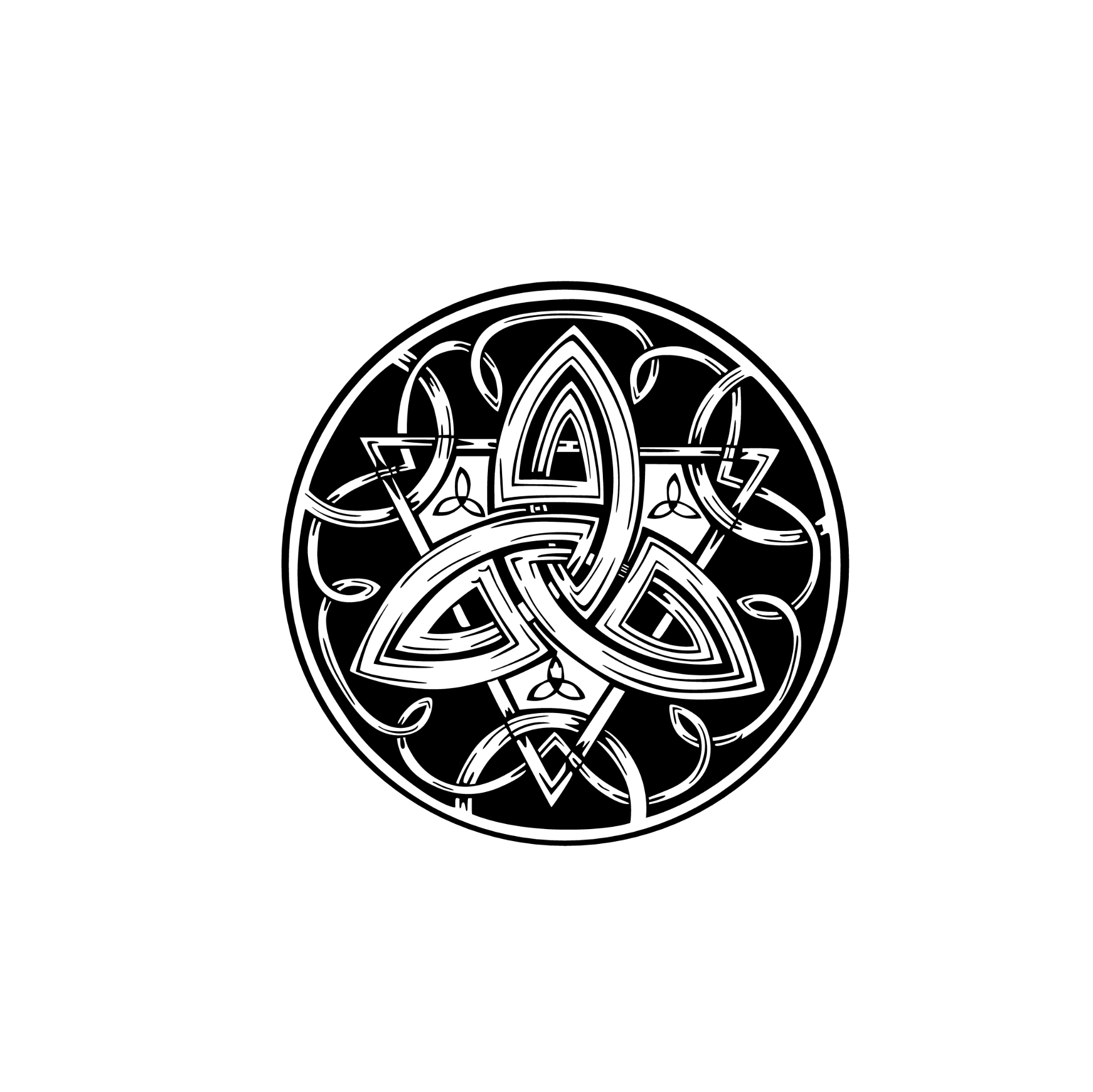 Triquetra Roundel