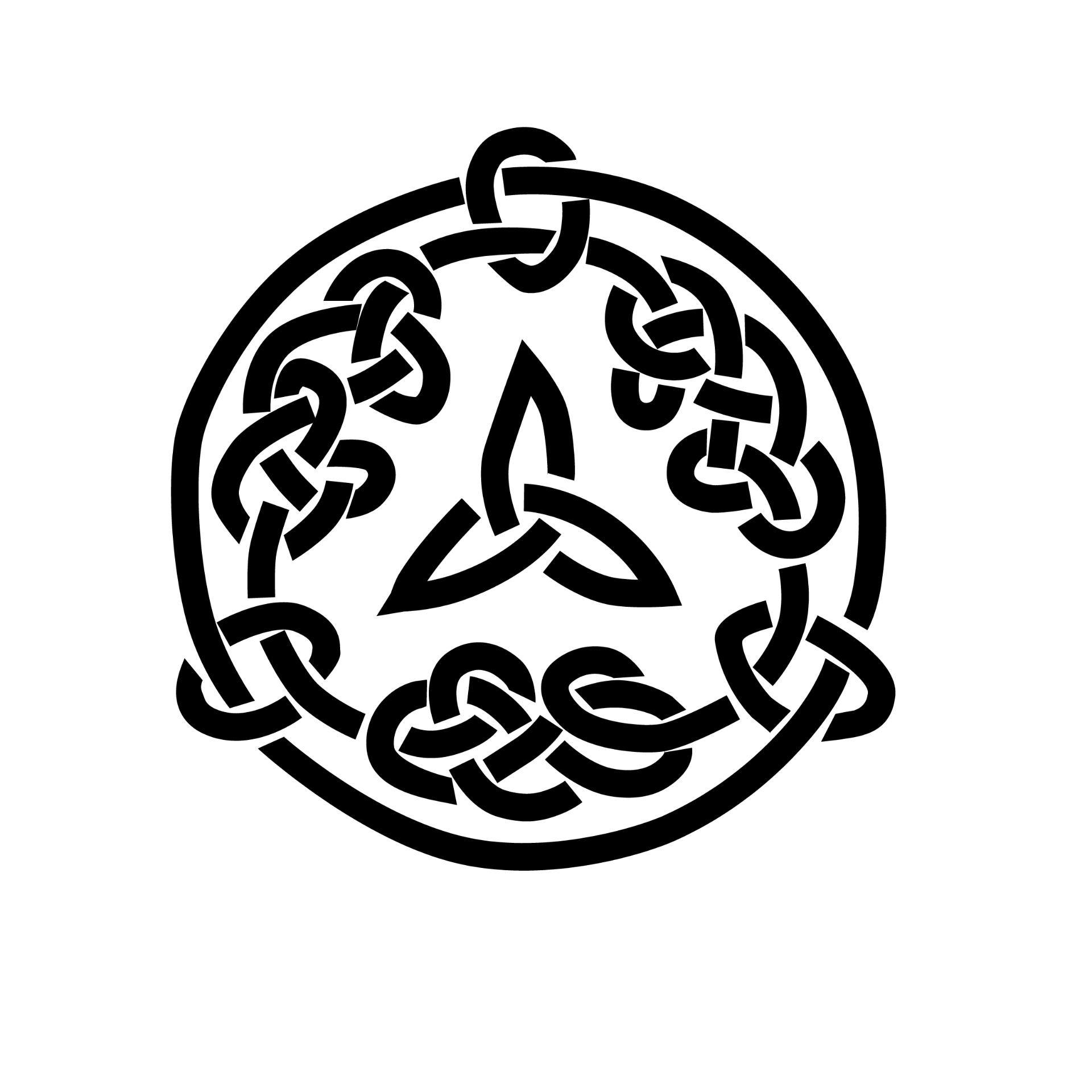 Triquetra Knotwork
