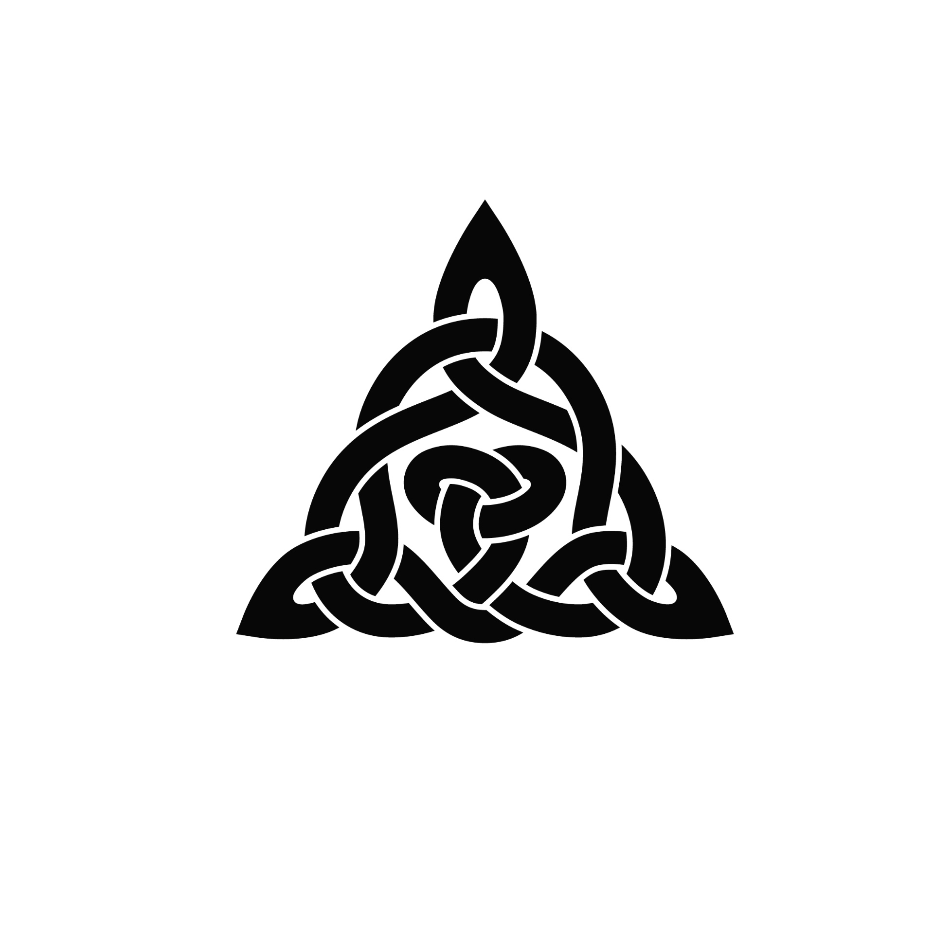 Triquetra with Knotwork